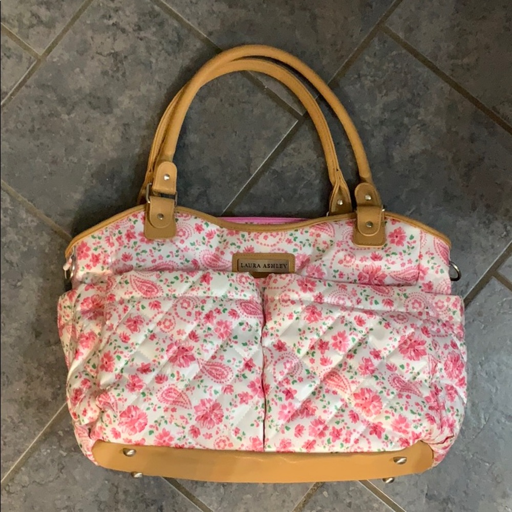 Large Laura Ashley diaper bag